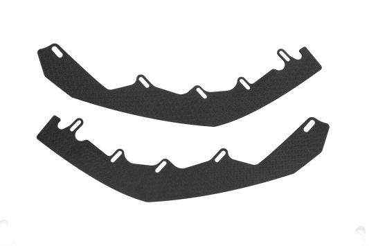 Flow Designs i30N Hatch PD FL 2021 Front Lip Splitter Extensions (Pair)