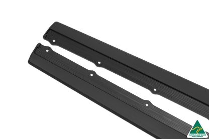 Flow Designs S3 8V Sedan Facelift Side Skirt Splitters (Pair)