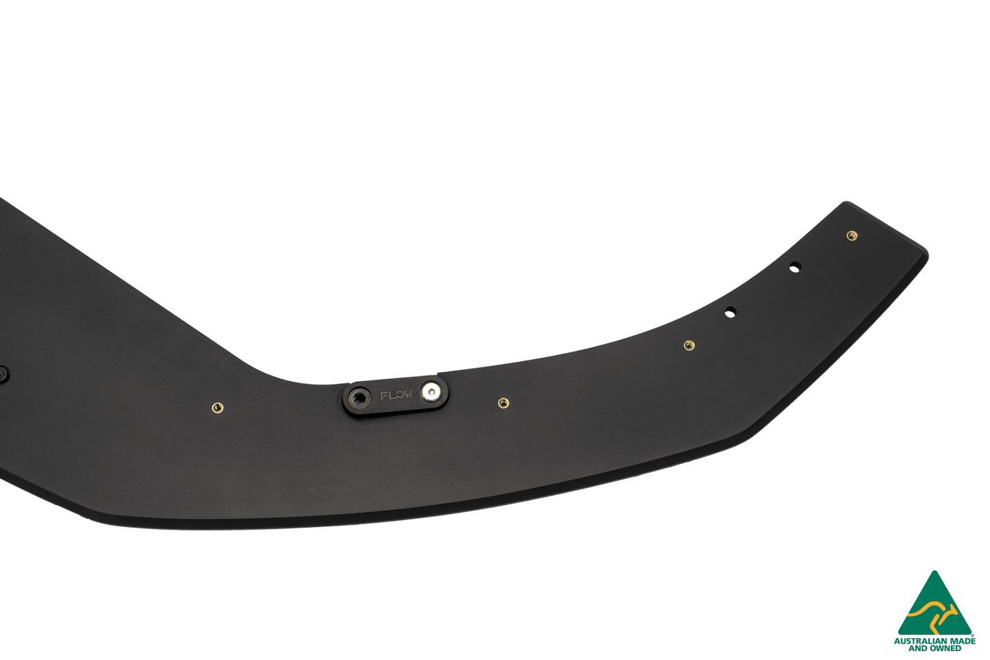 Flow Designs S3 8V Sedan Facelift Front Lip Splitter & Mounting Brace