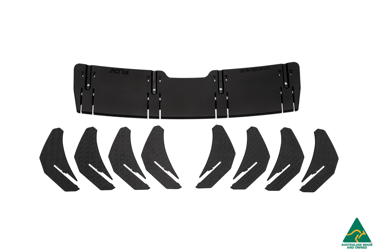 Flow Designs S3 8V Sedan Facelift Flow-Lock Rear Diffuser
