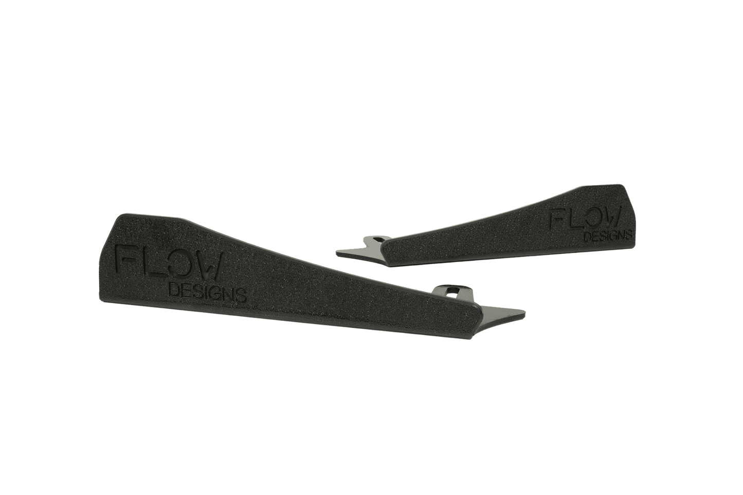 Flow Designs RS3 8V Sedan Facelift Side Skirt Splitter Winglets (Pair)