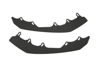 Flow Designs RS3 8V Sedan Facelift Front Lip Splitter Extensions (Pair)