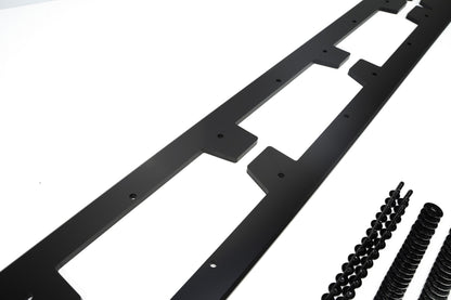 Flow Designs RETURNED STOCK - VA WRX & STI Side Skirt Splitters (Pair) - GLOSS BLACK