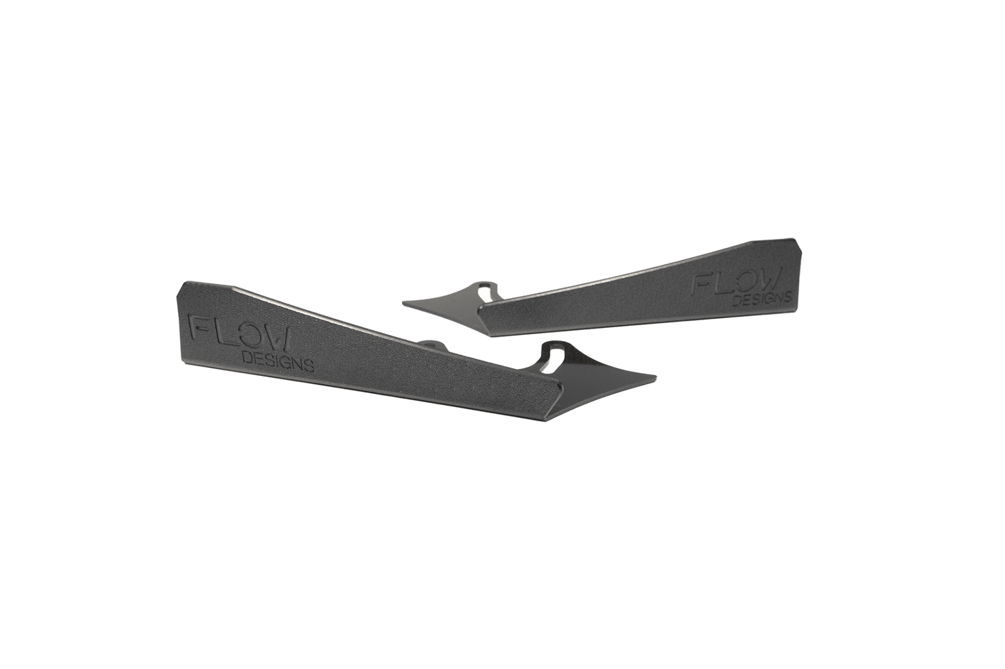 Flow Designs Impreza WRX/RS G3 Hatch PFL Front Lip Splitter Winglets (Pair)