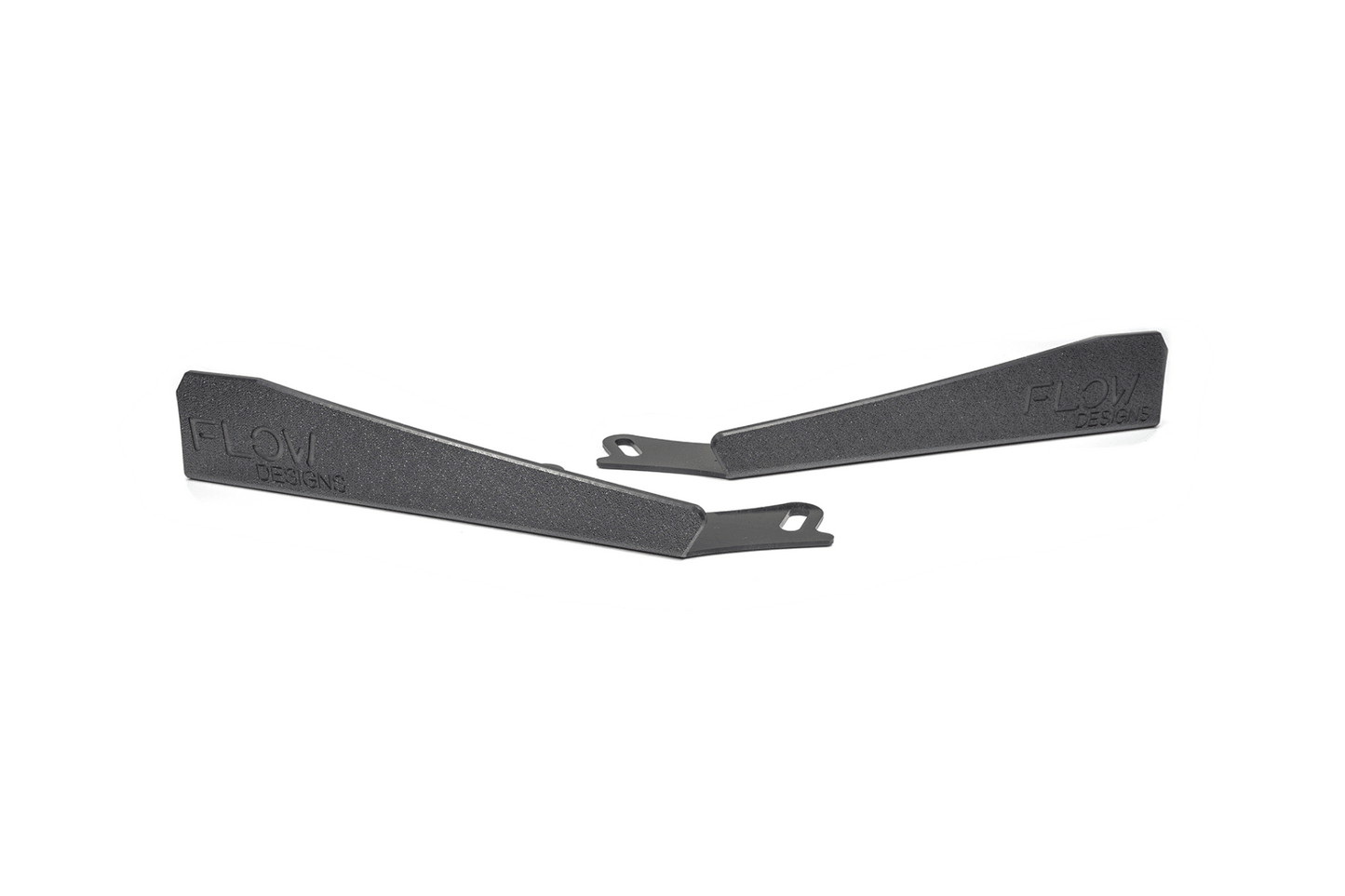 Flow Designs Impreza WRX/RS G3 Hatch PFL Side Skirt Splitter Winglets (Pair)