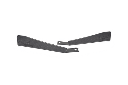 Flow Designs Impreza WRX/RS G3 Hatch PFL Side Skirt Splitter Winglets (Pair)