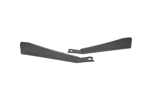 Flow Designs Impreza WRX/RS G3 Sedan PFL Side Skirt Splitter Winglets (Pair)
