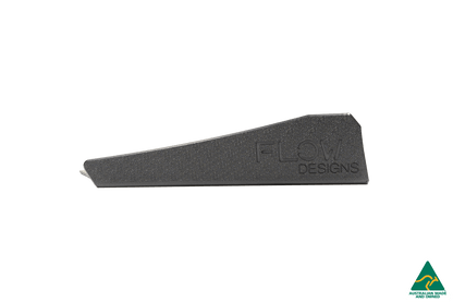 Flow Designs Impreza WRX/RS G3 Sedan PFL Front Lip Splitter Winglets (Pair)