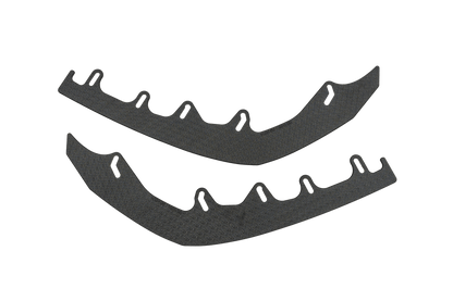 Flow Designs Impreza WRX/RS G3 Hatch PFL Front Lip Splitter Extensions (Pair)