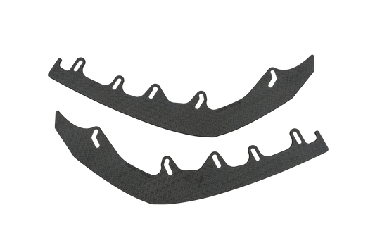Flow Designs Impreza WRX/RS G3 Sedan PFL Front Lip Splitter Extensions (Pair)