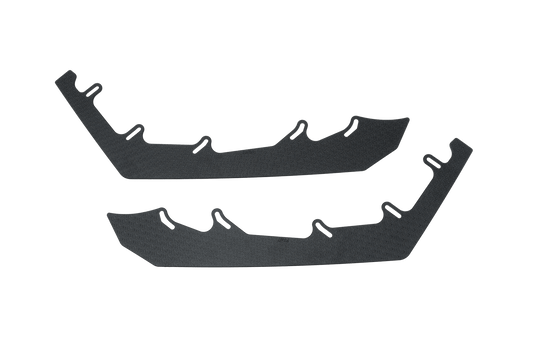Flow Designs FK4/FK7 Civic RS Hatch PFL Front Lip Splitter Extensions (Pair)