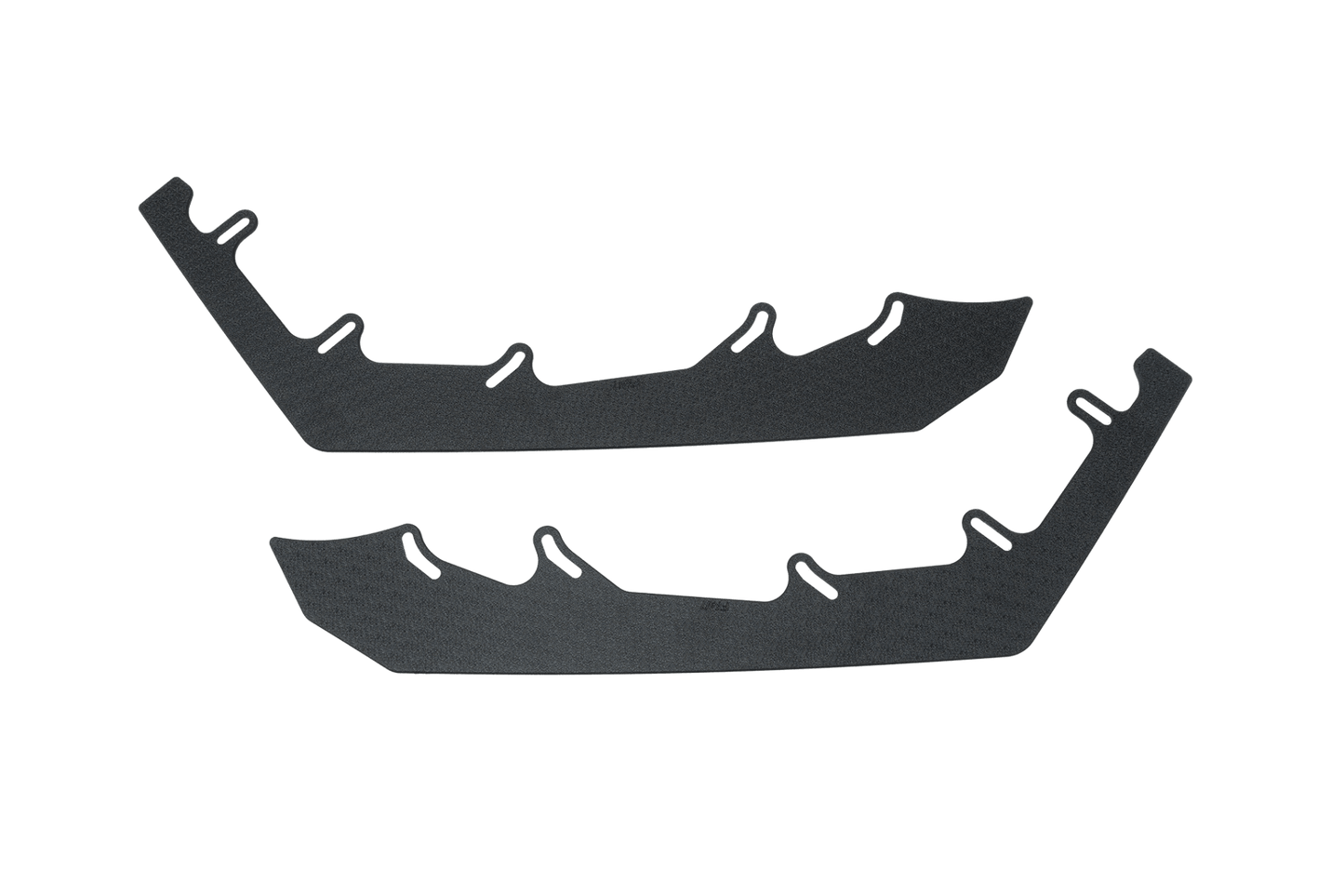 Flow Designs FK4/FK7 Civic RS Hatch FL Front Lip Splitter Extensions (Pair)