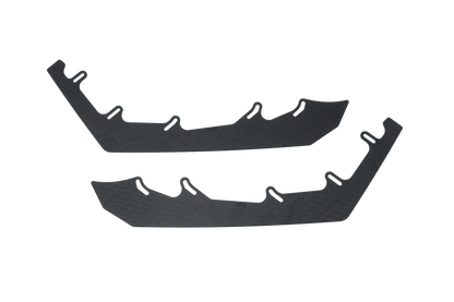 Flow Designs FK4/FK7 Civic RS Hatch FL Front Lip Splitter Extensions (Pair)