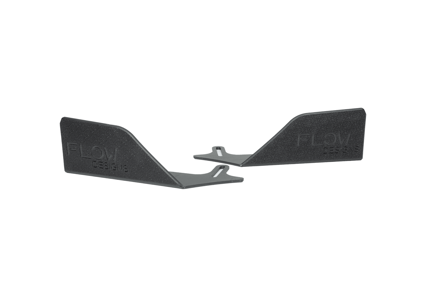 Flow Designs FK4/FK7 Civic RS Hatch PFL Front Lip Splitter Winglets (Pair)