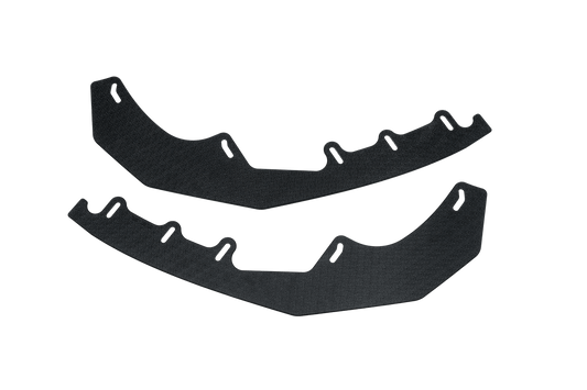 Flow Designs Cerato GT PFL Front Lip Splitter Extensions (Pair)