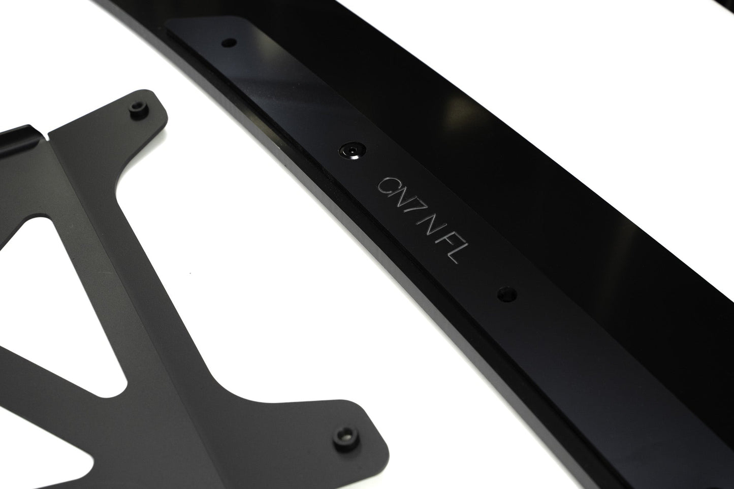 Flow Designs Hyundai CN7 V2 i30 N-Line Sedan FL 2025 Front Lip Splitter & Mounting Brackets (Pair)