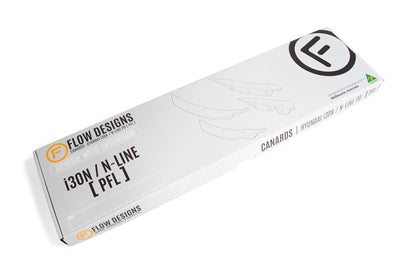 Flow Designs i30 N PD (PFL) Front Bumper Canards
