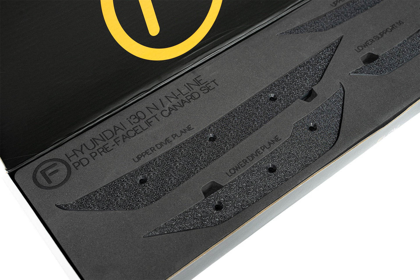 Flow Designs i30 N Line Front Bumper Canards
