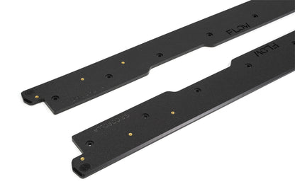 Flow Designs Corolla GR Side Skirt Splitters (TEXTURED: Pair)