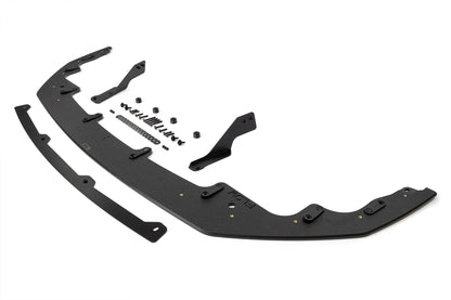 Flow Designs Corolla GR Chassis Mounted Front Lip Splitter (TEXTURED)