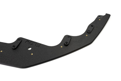 Flow Designs Corolla GR Chassis Mounted Front Lip Splitter (TEXTURED)