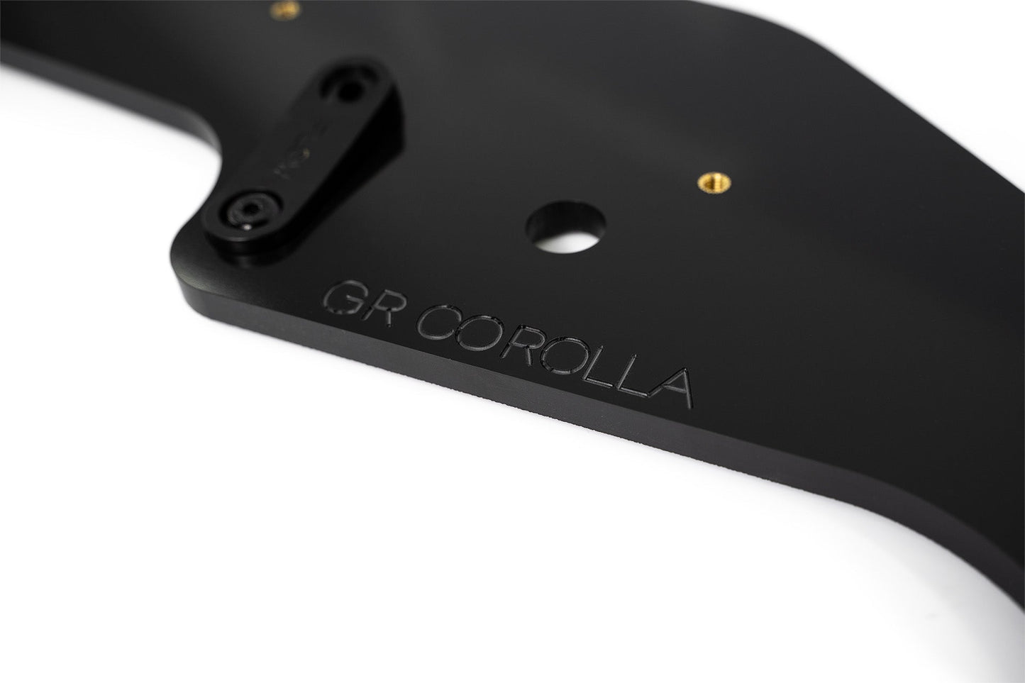 Flow Designs Corolla GR Chassis Mounted Front Lip Splitter (GLOSS)
