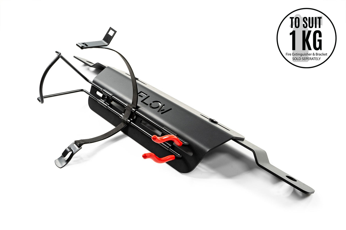 Flow Designs Corolla GR Adjustable Fire Extinguisher Bracket/Mount