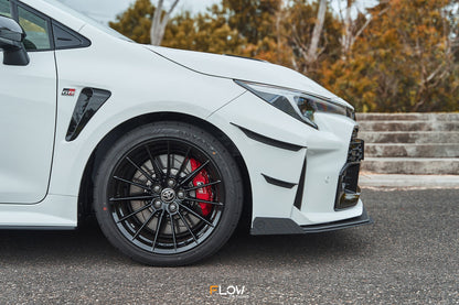 Flow Designs Corolla GR Front Bumper Canards