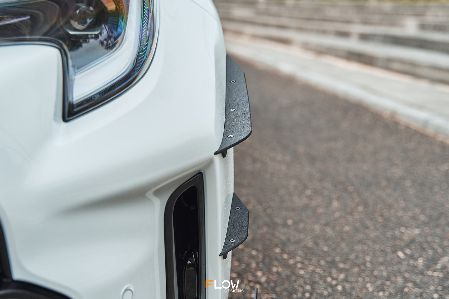 Flow Designs Corolla GR Front Bumper Canards