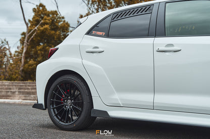 Flow Designs Corolla GR Rear Spats (GLOSS; Pair)