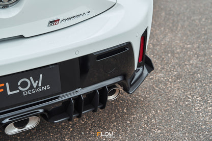 Flow Designs Corolla GR Flow-Lock Rear Diffuser (TEXTURED)