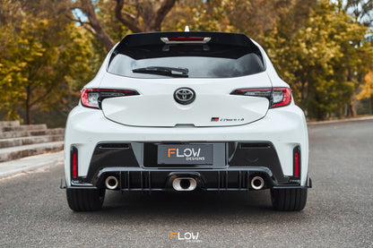 Flow Designs Corolla GR Flow-Lock Rear Diffuser (TEXTURED)