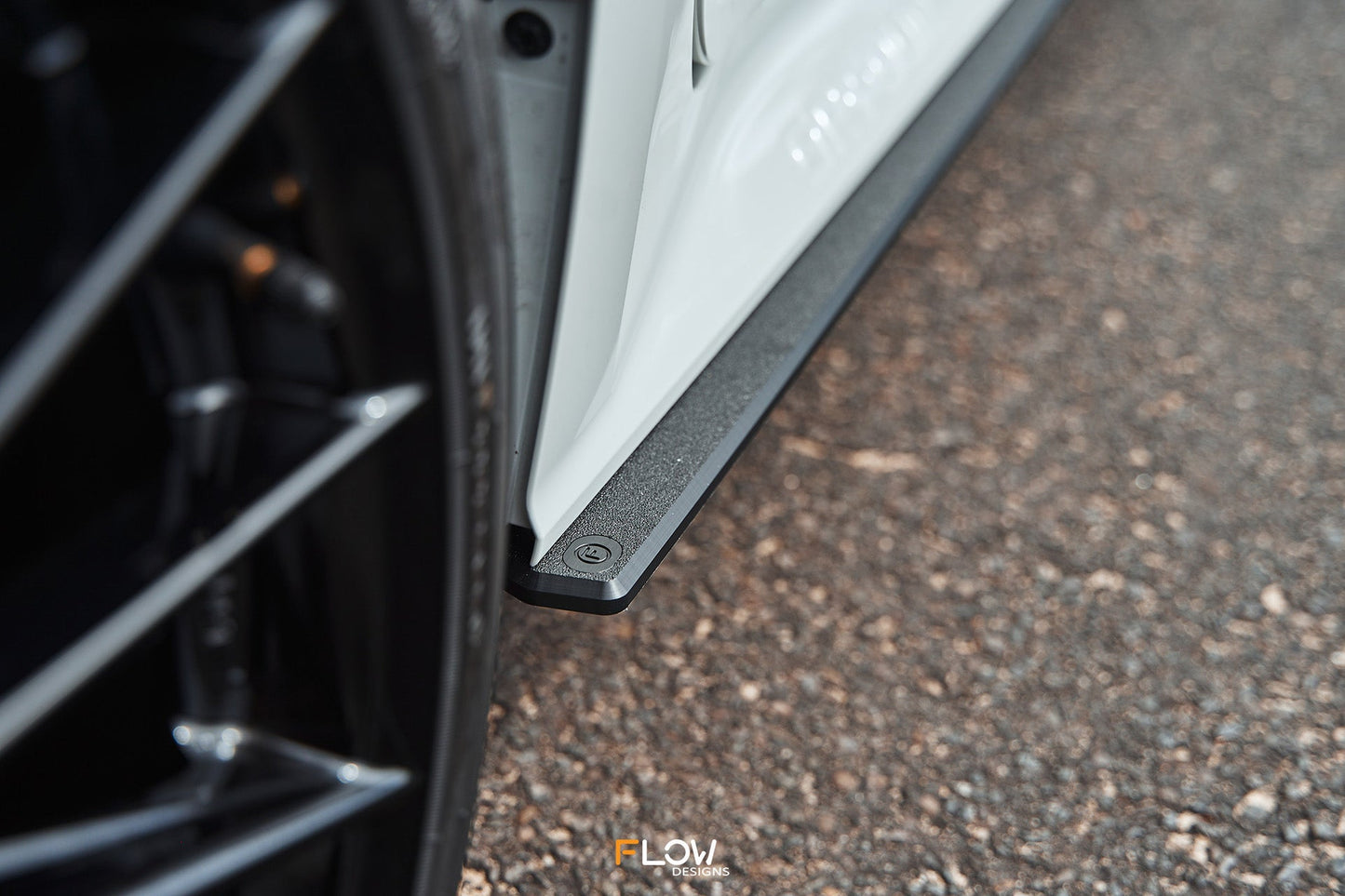 Flow Designs RETURNED STOCK - Corolla GR Side Skirt Splitters (TEXTURED: Pair)