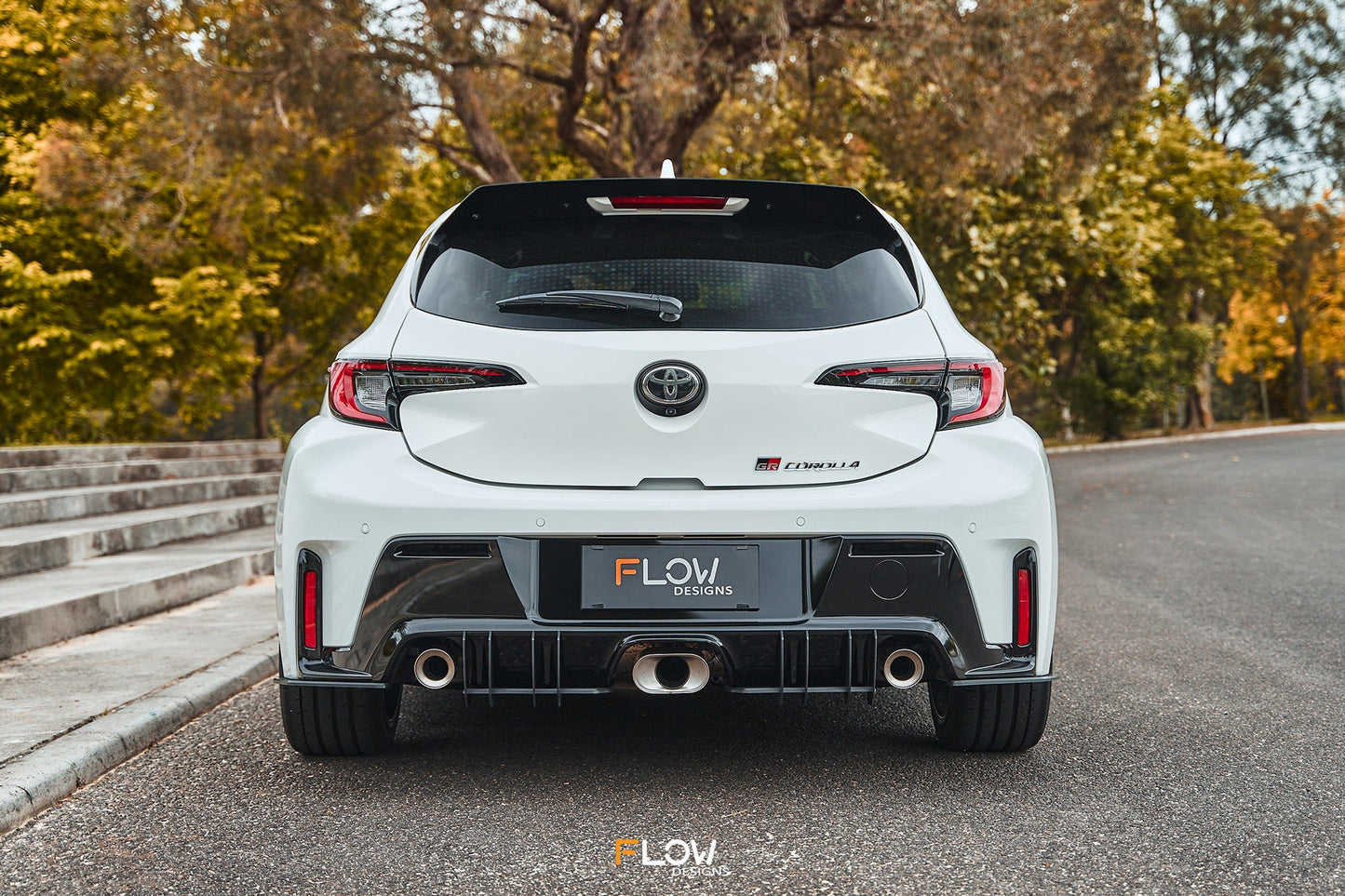 Flow Designs Corolla GR Flow-Lock Rear Diffuser (GLOSS)