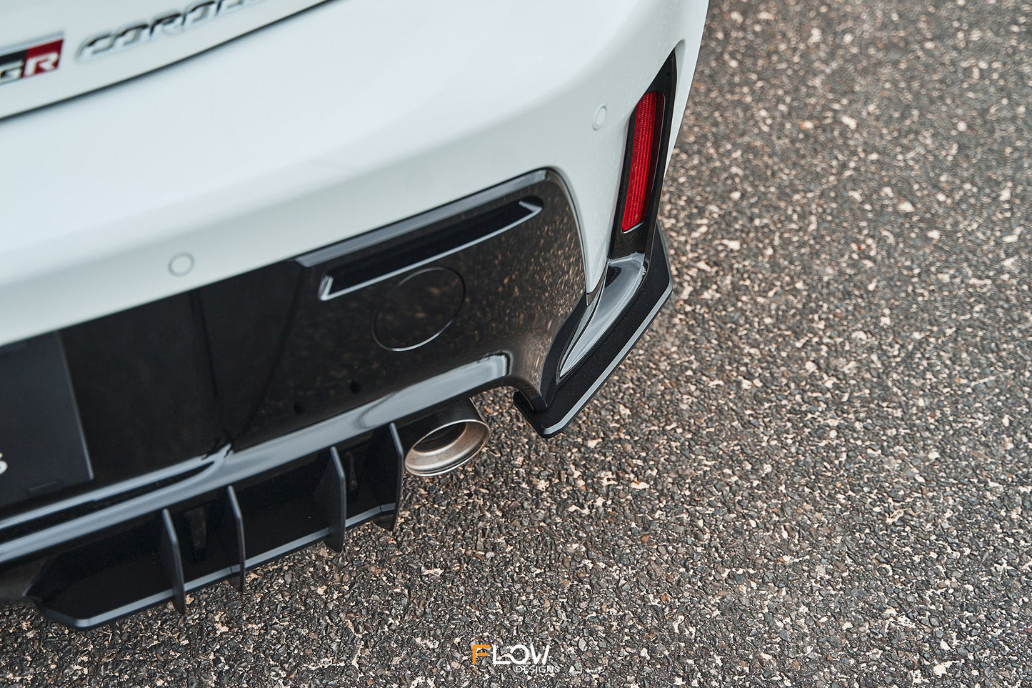 Flow Designs Corolla GR Rear Spats (GLOSS; Pair)