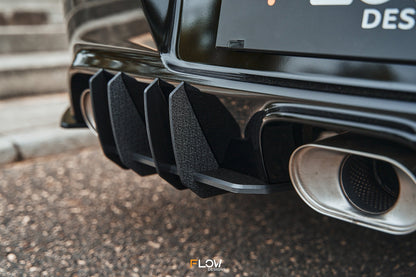 Flow Designs Corolla GR Flow-Lock Rear Diffuser (GLOSS)