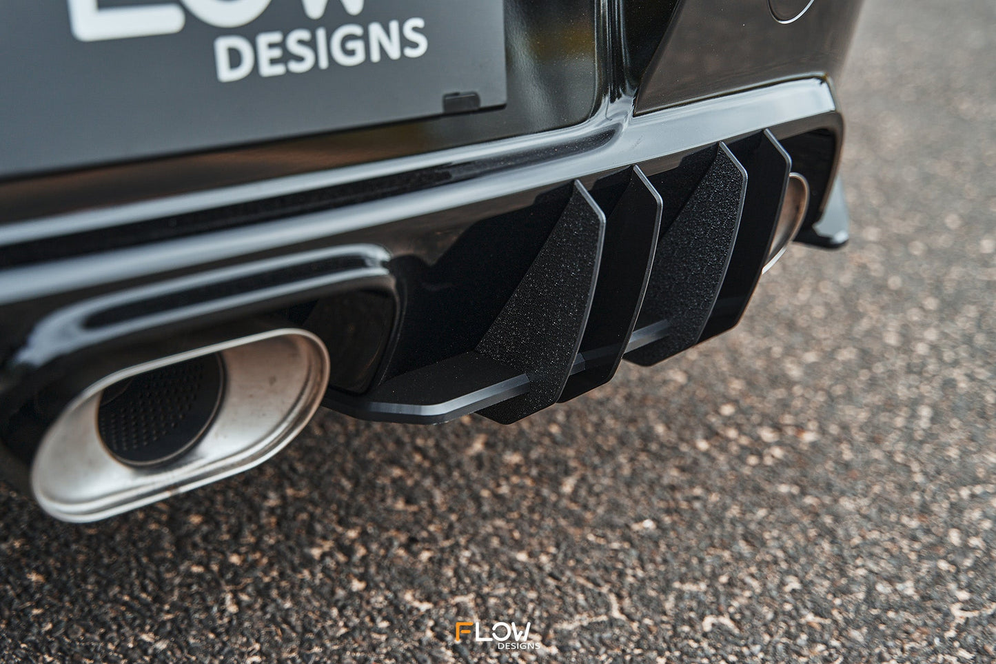 Flow Designs Corolla GR Flow-Lock Rear Diffuser (GLOSS)