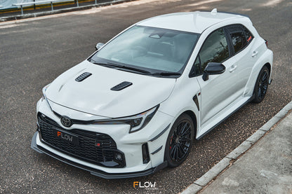 Flow Designs RETURNED STOCK - Corolla GR Chassis Mounted Front Lip Splitter (GLOSS)