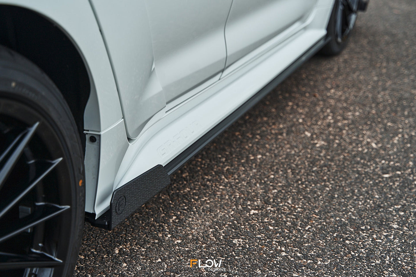 Flow Designs Corolla GR Side Skirt Splitters (GLOSS: Pair)