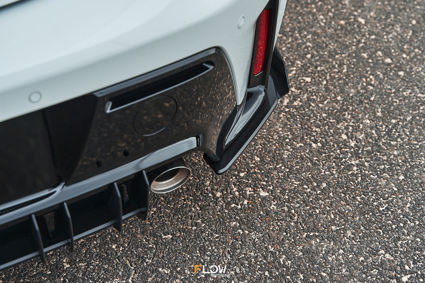 Flow Designs Corolla GR Flow-Lock Rear Diffuser (GLOSS)