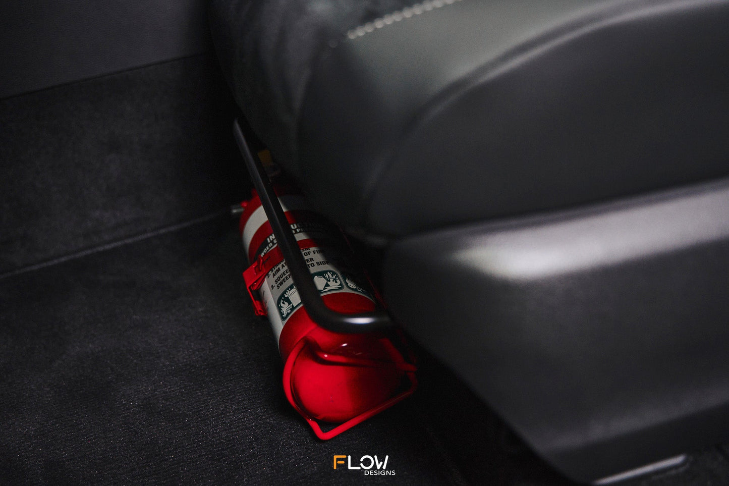 Flow Designs Corolla GR Adjustable Fire Extinguisher Bracket/Mount