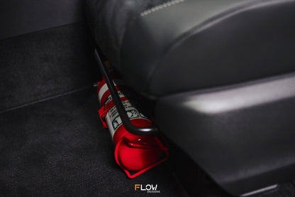 Flow Designs Corolla GR Adjustable Fire Extinguisher Bracket/Mount