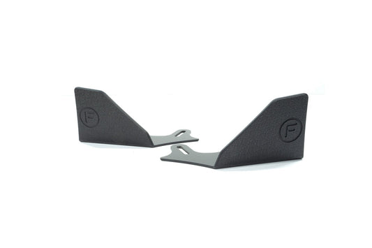 Flow Designs i20 N BC3 Facelift - Front Lip Splitter Winglets (Pair)