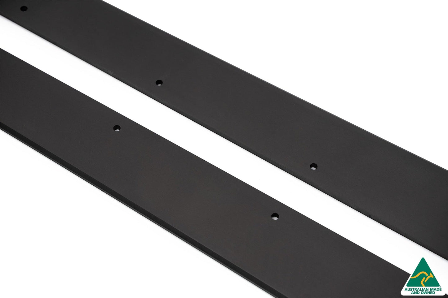 Flow Designs EX-DISPLAY - MK1 Falcon FG Side Skirt Splitters (Pair) - GLOSS BLACK