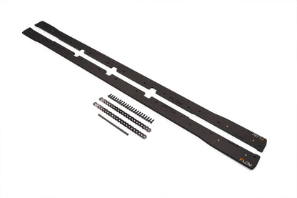 Flow Designs Impreza WRX / STI G3 Hatch (FL) Side Skirt Splitters (Pair)