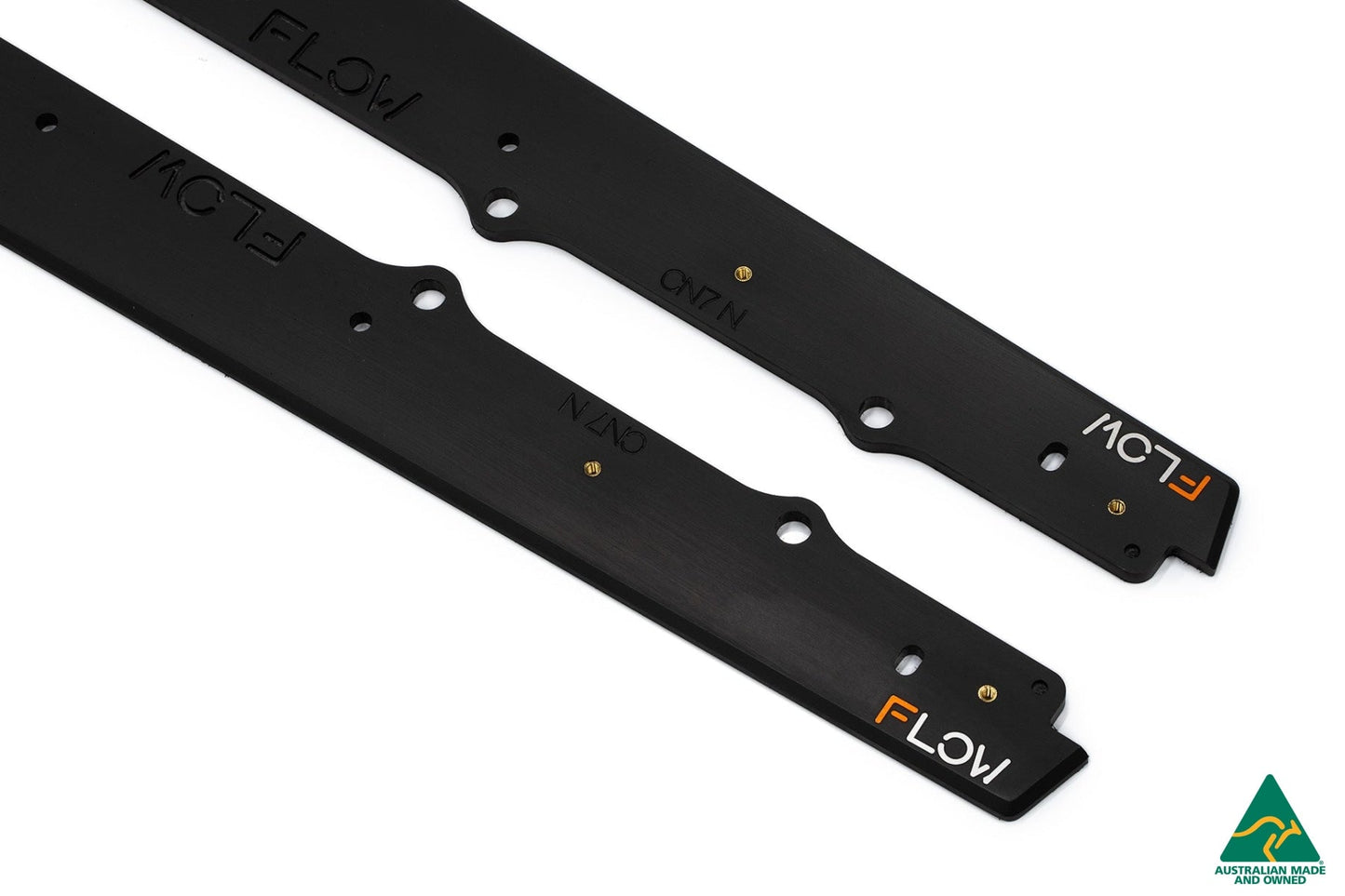 Flow Designs EX-DISPLAY - CN7 i30N Sedan 2021-2023 Side Skirt Splitters (Pair) - TEXTURED MATTE BLACK
