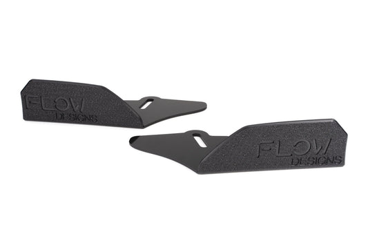 Flow Designs MK7.5 Golf R Front Lip Splitter Winglets (Pair)