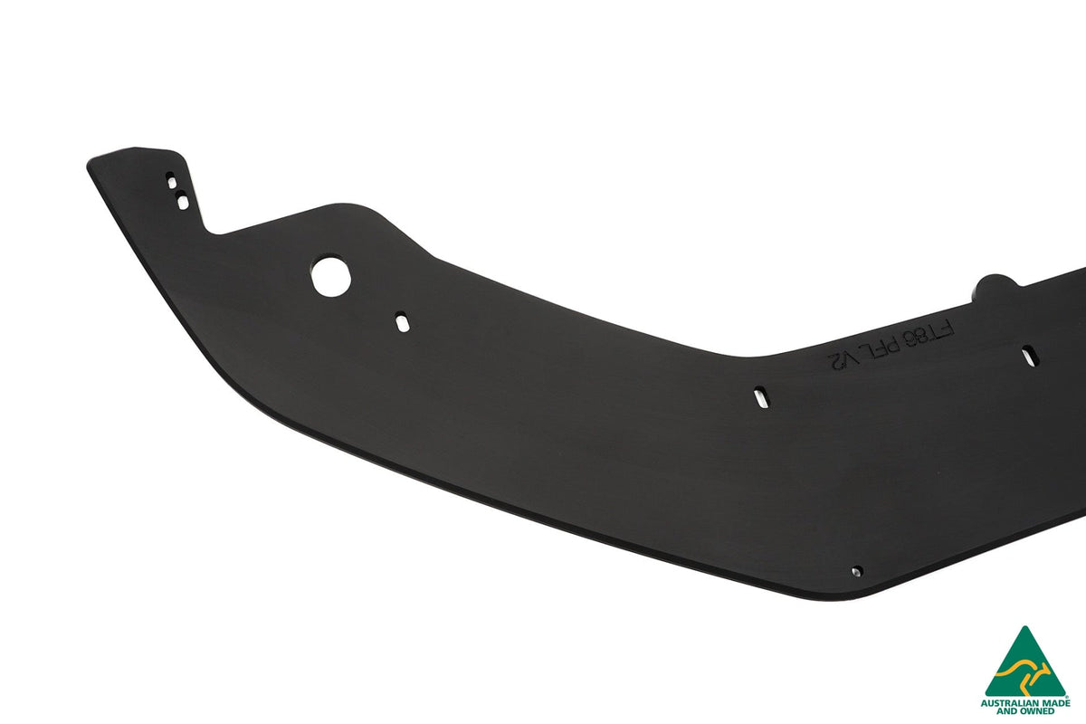 Flow Designs Toyota 86 (GT86/FT86) Front Lip Splitter V2 (With Support Rods)