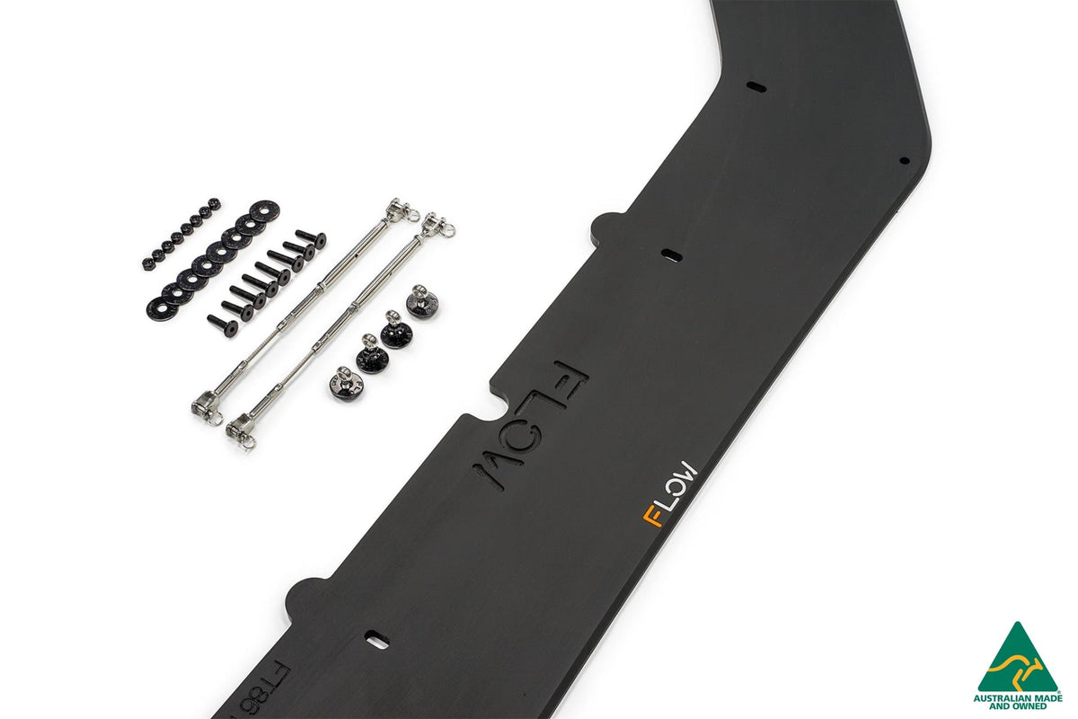 Flow Designs Toyota 86 (GT86/FT86) Front Lip Splitter V2 (With Support Rods)