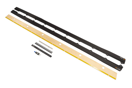 Flow Designs i30 SR Hatch (2017-2018) Side Skirt Splitters (Pair)
